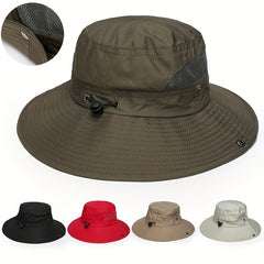 Summer Mesh Fisherman's Hat Sun Protection Foldable Outdoor Fishing