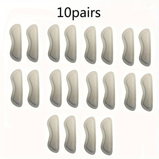 10pairs Heel Anti-wear Pads for Pain Relief