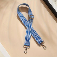 Boho Style Adjustable Shoulder Strap 3 Width Replacement Belt Striped Wide