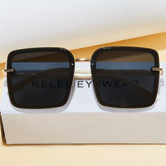Large Square Sunglasses Women Men Outdoor UV400 Sun Glasses