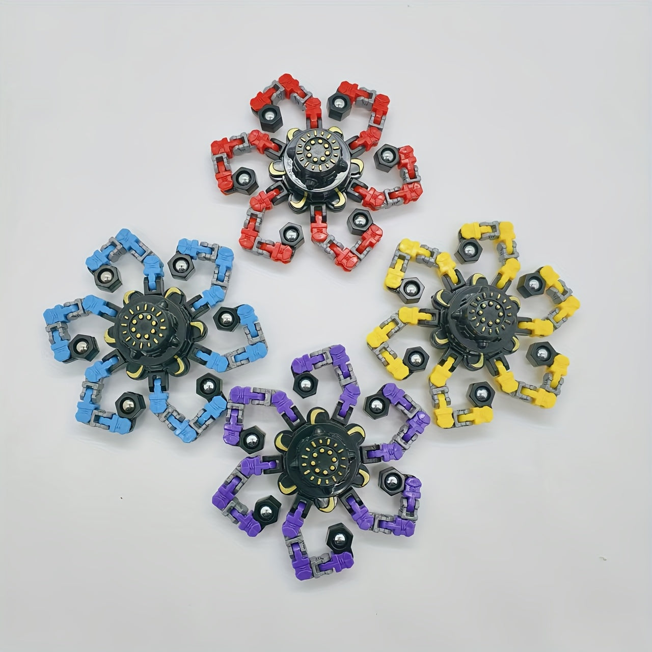 Small Spinner Relaxing Mechanical Toy for Teens Ages 3-12 Random Colors