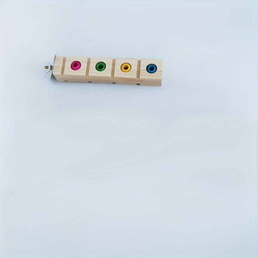 Funny Bird Wood Perch Platform for Parrot Stand Pole