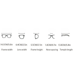 Rimless Square Gradient Sunglasses Women Casual Driving Glasses