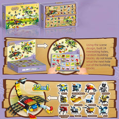 24 Magical Insect Building Blocks Surprise Box