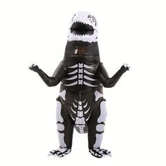 Skeleton Dragon Inflatable Costume Funny Party Cartoon Doll Performance Suit