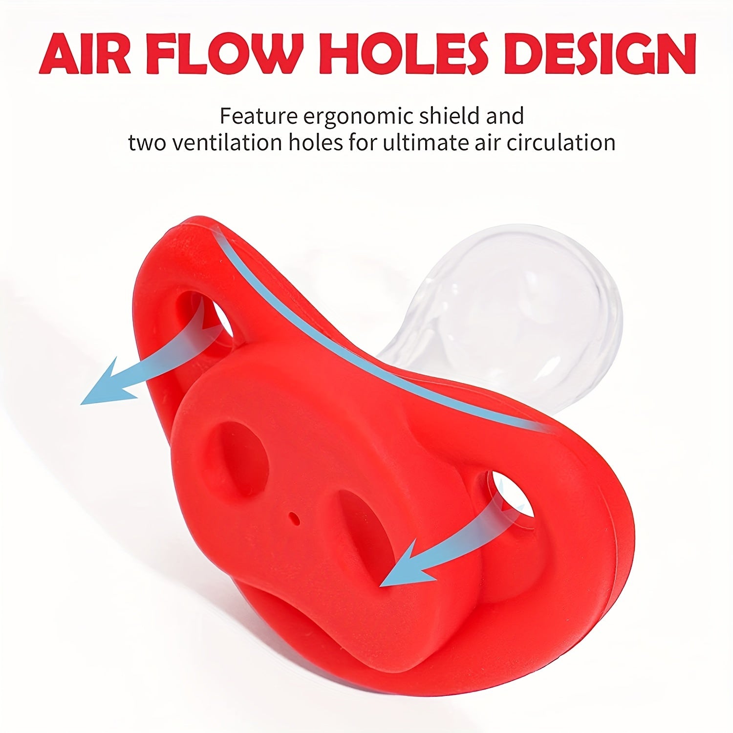 Funny Lips Pacifier for a Mommy's Touch