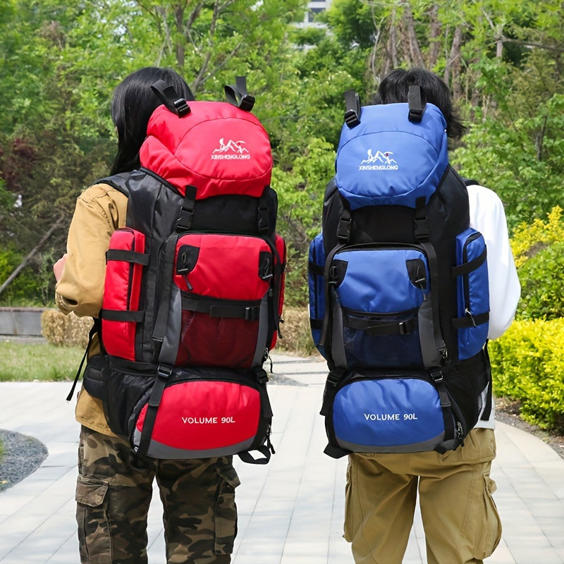 Durable Nylon Backpack for Camping & Travel Large Capacity