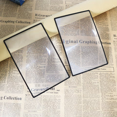 A4 Full Page Magnifier 3X 300 Page Reading Aid For Elderly