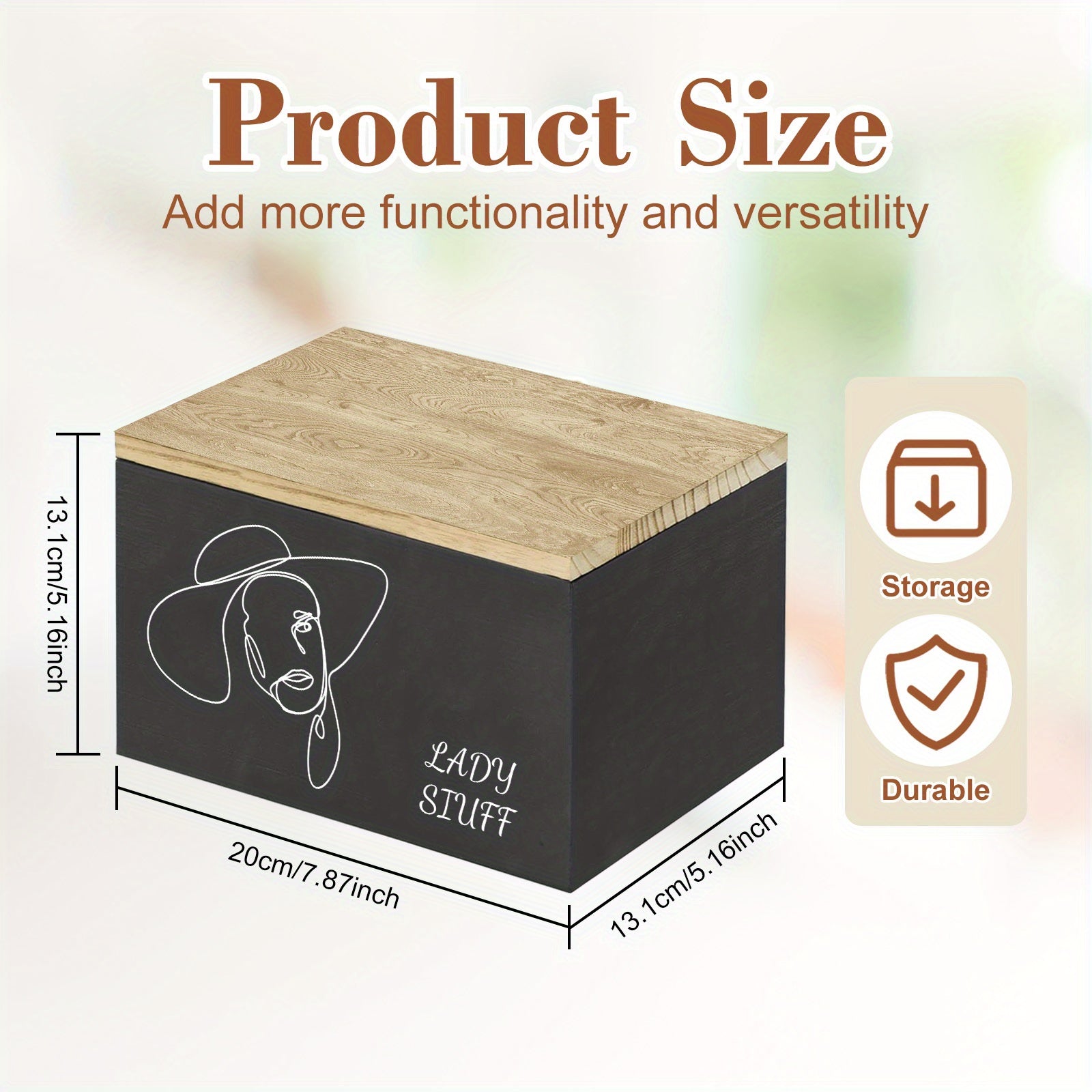 Tampon Holder for Bathroom Period Storage Box