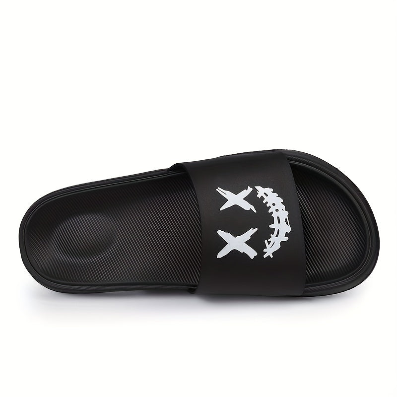 Men's Quick-Dry Non-Slip Slides for Indoor/Outdoor Summer