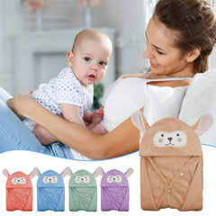 Newborn Baby Monkey Pattern Bath Towel