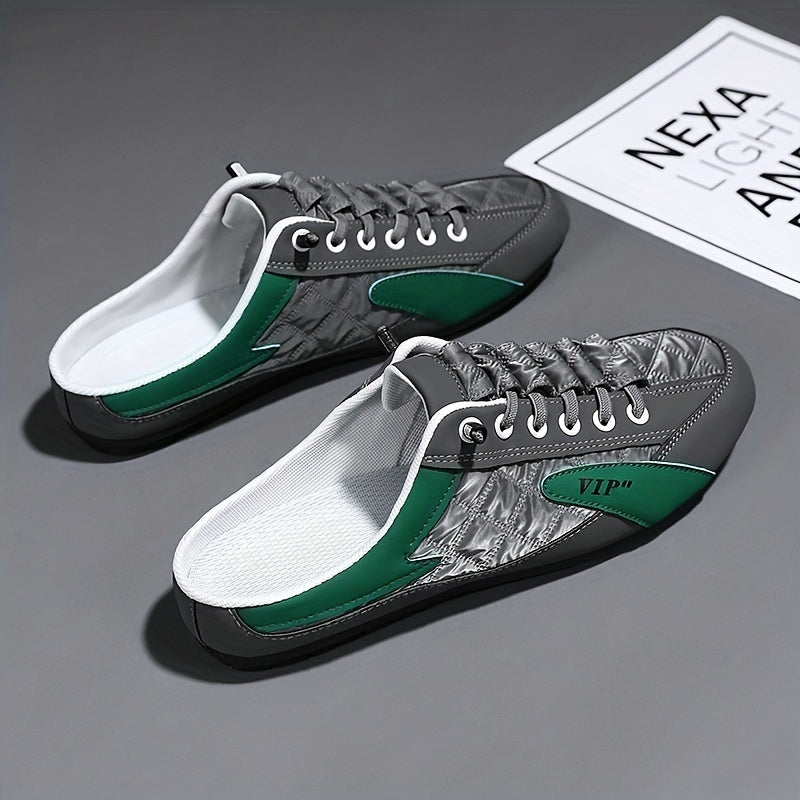 Men's Breathable Slip On Mules Lightweight Comfy Shoes
