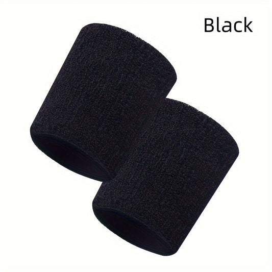 2pcs Sweat-absorbing Fitness Wrist Protectors
