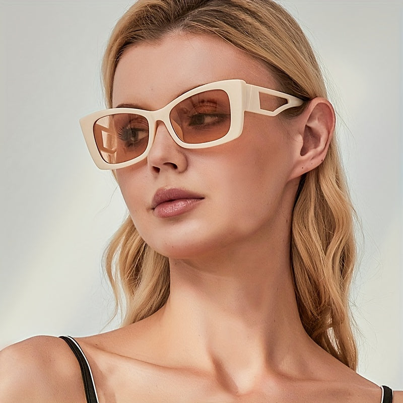 Cat Eye Sunglasses For Women Men Mod Anti Glare UV400