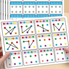 Reusable Erasable Pen Training Card for Seniors