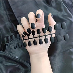 288pcs Matte Press On Nails for Women - Short Oval Frosted False Nails