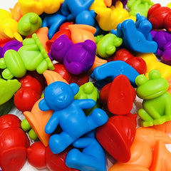 Rainbow Matching Game Animal Cognition Montessori Toy