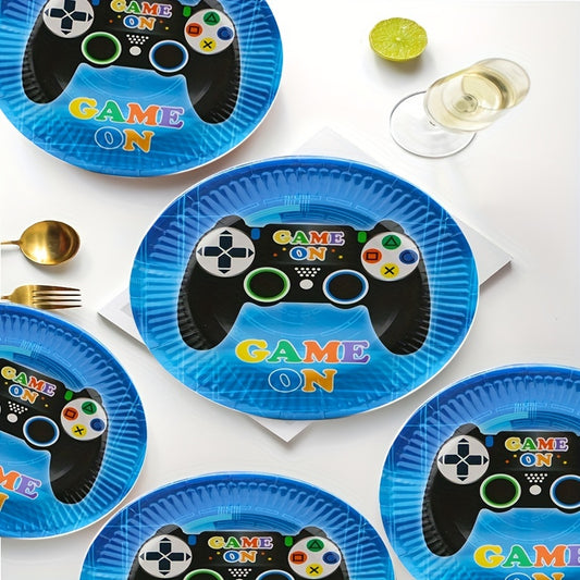 Video Game Birthday Party Decorations Set - Gaming Happy Birthday Supplies