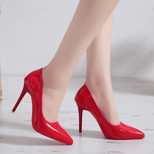 Women's Pointed Toe Stiletto Heels Slip On High Heels