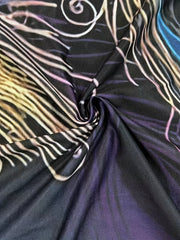  Women's Peacock Print Cardigan