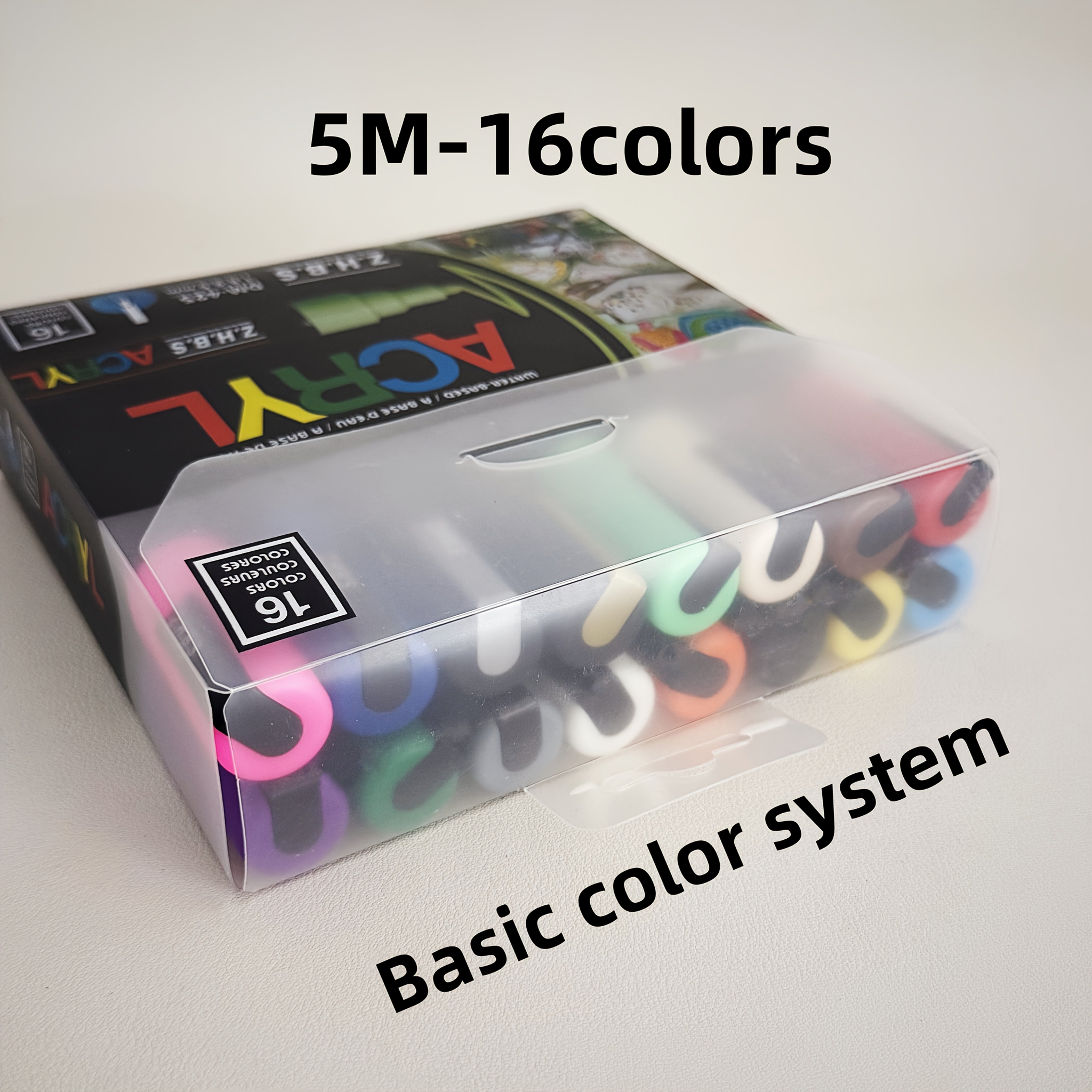 Acrylic Marker Pen Medium Nib 1.8-2.5mm - Professional Artistic Use