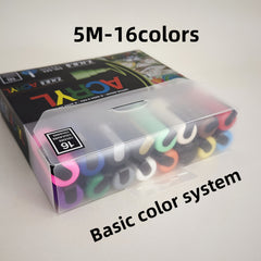 Acrylic Marker Pen Medium Nib 1.8-2.5mm - Professional Artistic Use