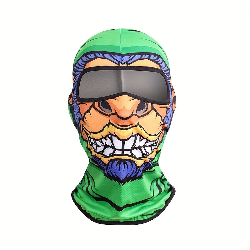 Quick Drying Skull Mask Balaclava Hat For Cycling Men
