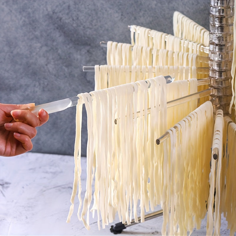 Manual Rotating Noodle Drying Rack Foldable