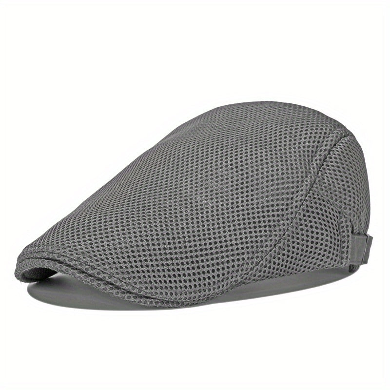 Men's Breathable Mesh Beret Painter's Hat