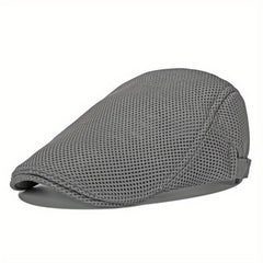 Men's Breathable Mesh Beret Painter's Hat