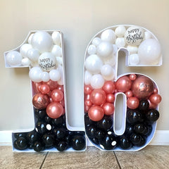 Colorful Confetti Balloon Set for Wedding Birthday Anniversary