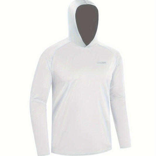Men's Sun Protection Hoodie Long Sleeve Quick Dry Top