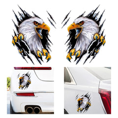 Eagle Car Styling 3D Cartoon Motorcycle Sticker Vinyl Car Body Decoration