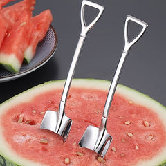 6pcs Stainless Steel Chopping Spoon for Coffee Ice Cream Desserts