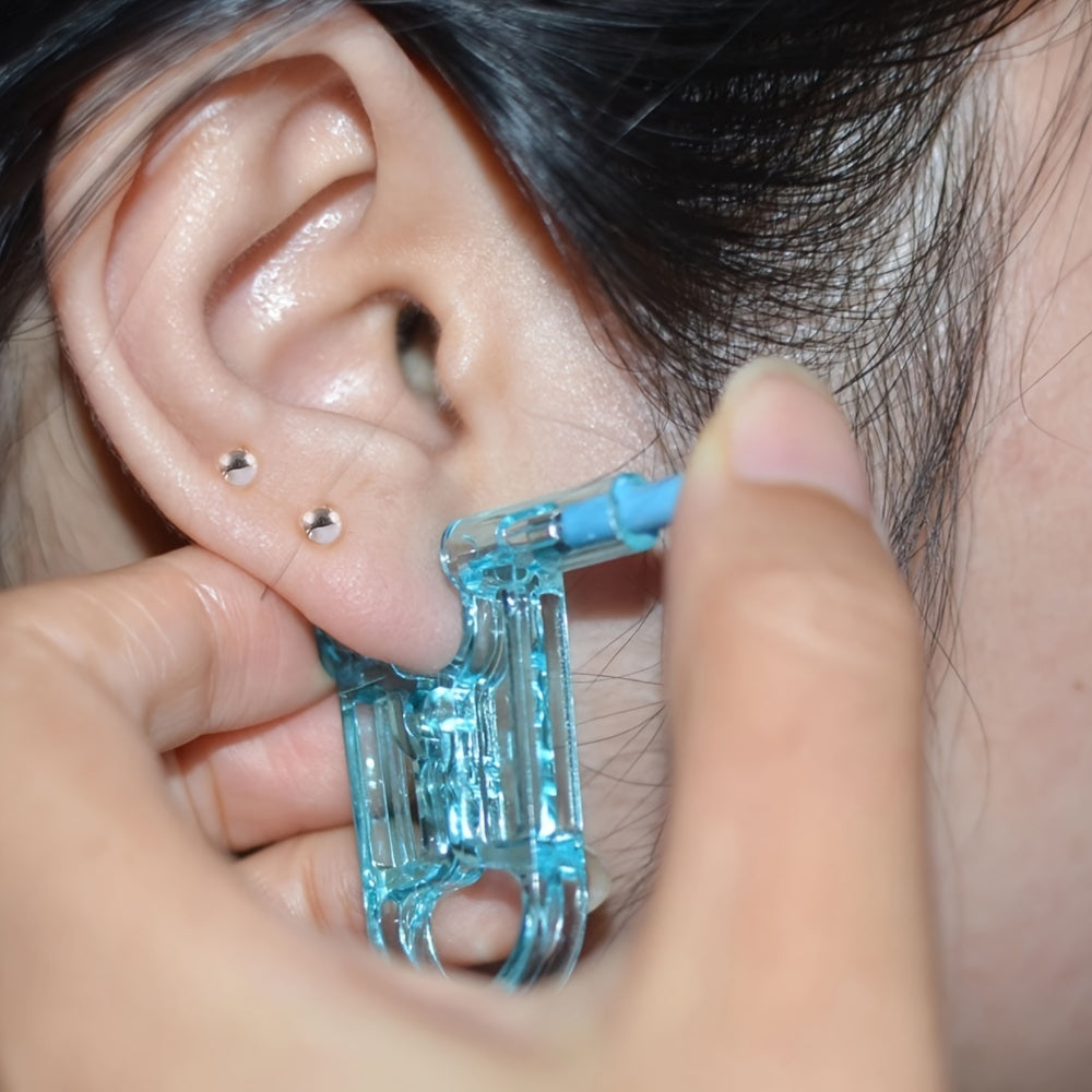 3 PCS Piercing Tool Set with Steel Ball Stud Earrings