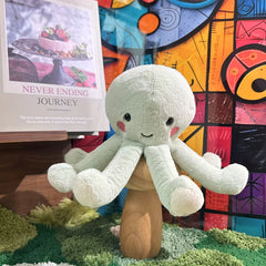 Kawaii Octopus Plush Stuffed Animal 8.66in Children's Toy Newborn Gift