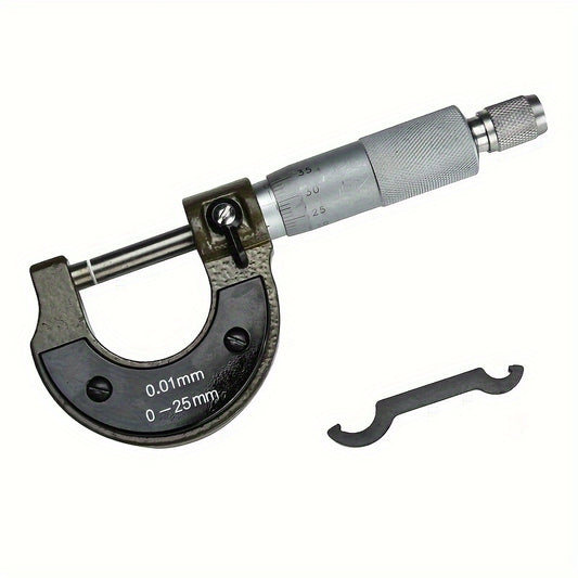 0-25MM Spiral Micrometer High Hardness Alloy Head Micrometer
