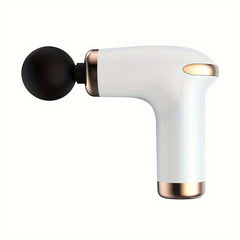 Mini Massage Gun Portable Handheld Muscle Massager with 4 Heads