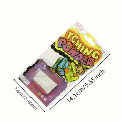 Itchy Powder Prank Props with Spoon - Safe & Fun Party Gag