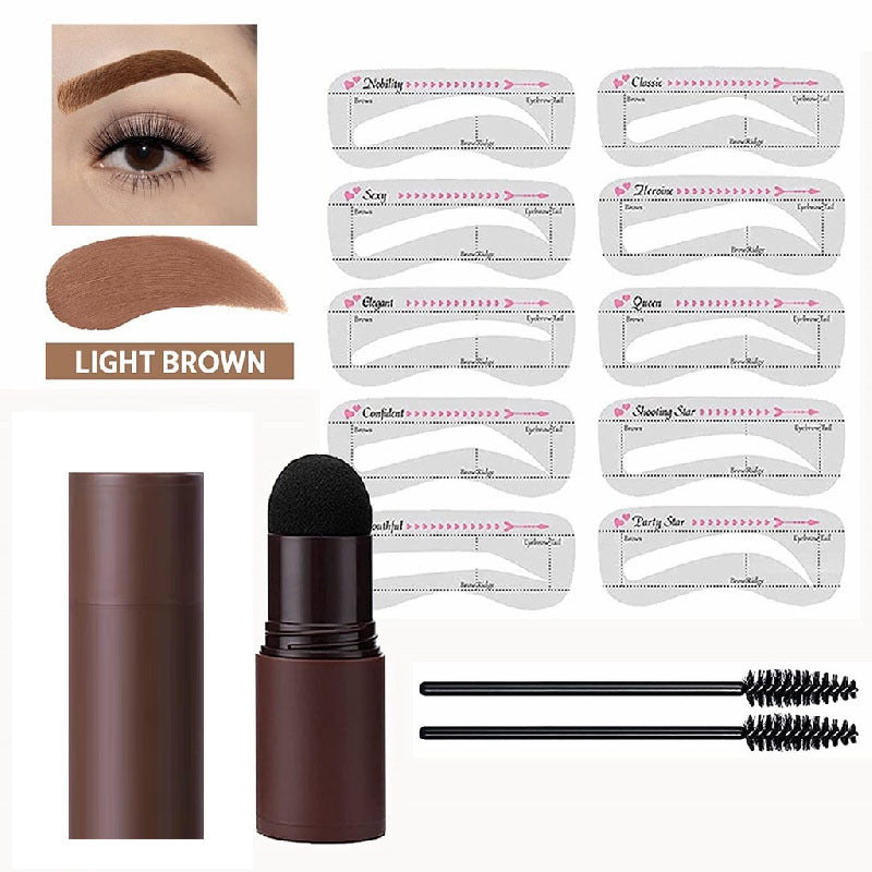 10pcs Eyebrow Stencils Kit for Perfect Eyebrows