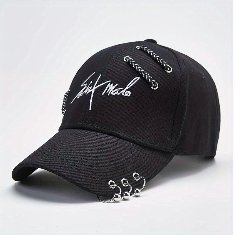 Men's Peaked Cap Sun Protection Sunshade Hat Summer Base