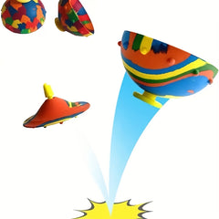 1pc Bounce Bowls Fidget Toys Camouflage Bouncing Bowls Jumping Fidget Toys