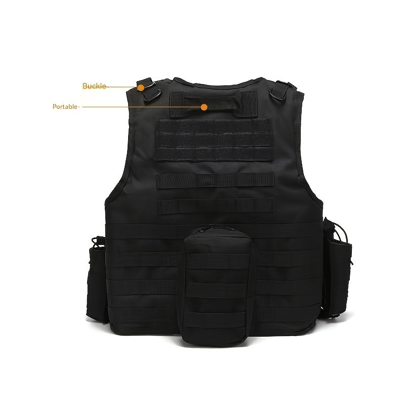 Adjustable Lightweight Airsoft Vest for Safety Protection