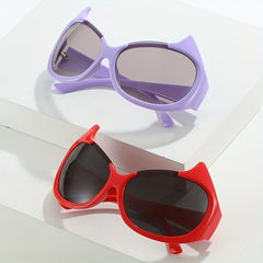 Y2K Cartoon Demon Sunglasses UV400