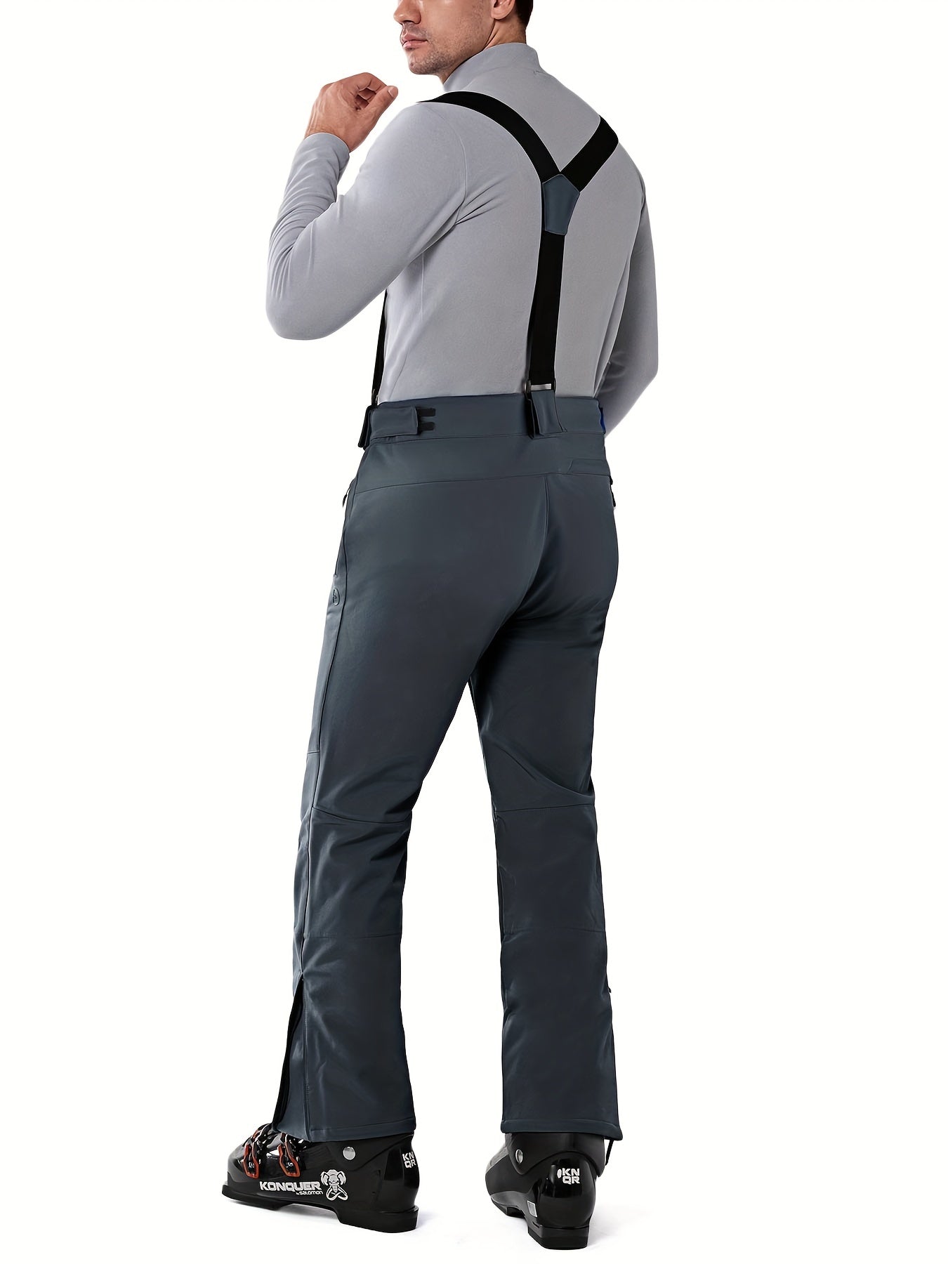 Men's Waterproof Snow Pants Windproof Overalls Pants
