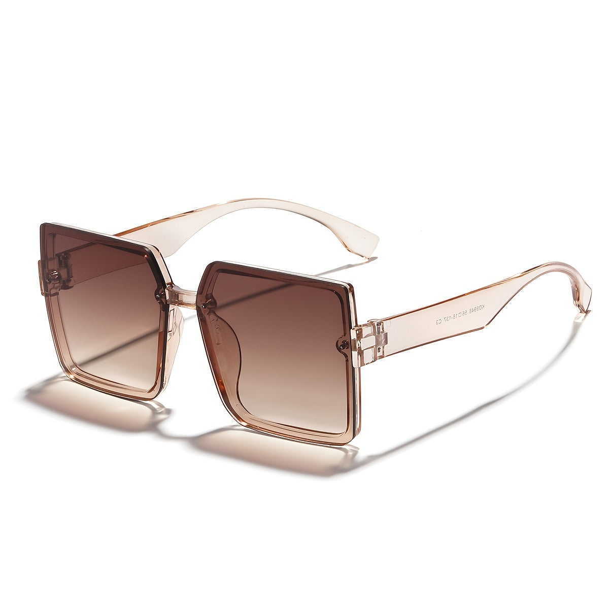 Square Rimless Sunglasses For Women UV400 Protection