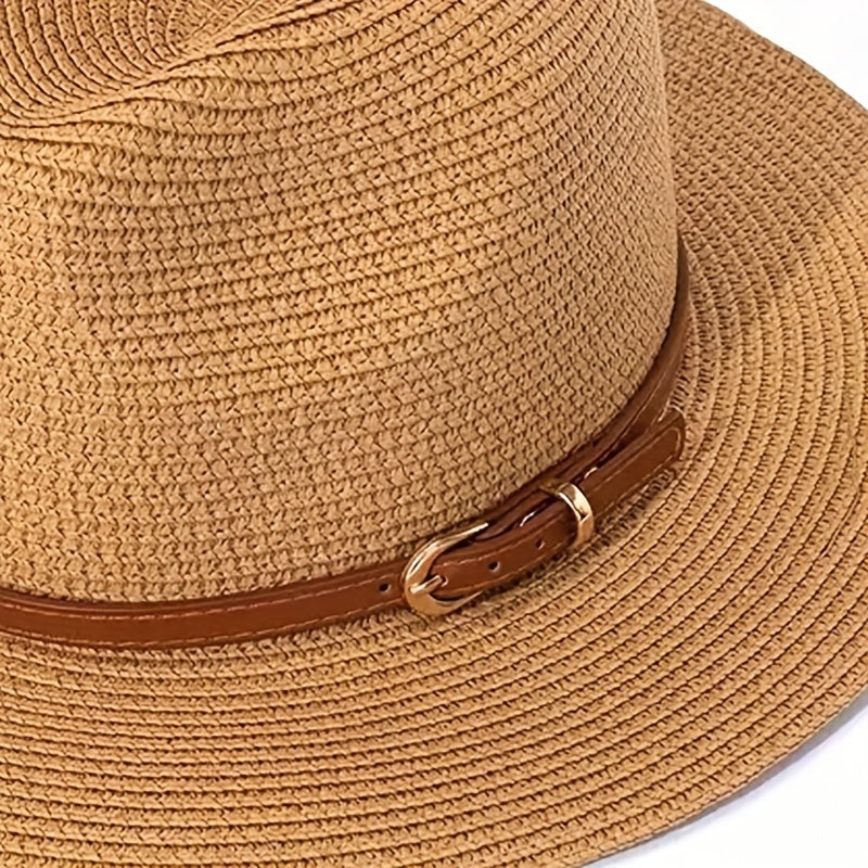 Multicolor Summer Straw Hat Sun Protection