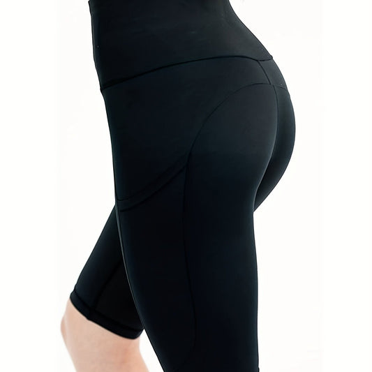  Women's High Waist Gym Biker Shorts