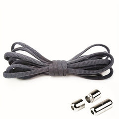 No Tie Shoelaces Round Elastic Shoe Laces For Sneakers 16