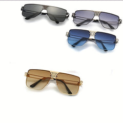 Men's Vintage Big Frame Sunglasses